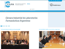 Tablet Screenshot of cilfa.org.ar